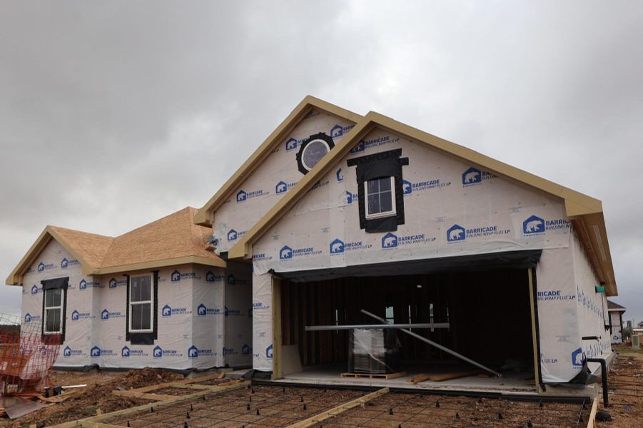 One story home with 4 bedrooms, 2 baths, and 2 car garage.