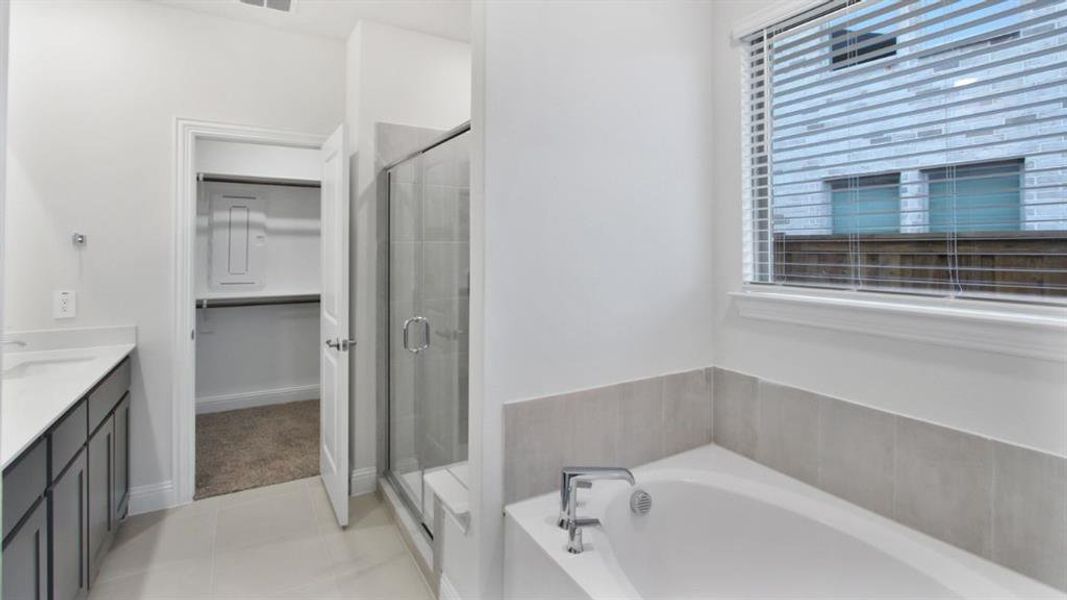 Furnished interior view inside a new home in The Landing at Hidden Lakes, McKinney (Image 7).