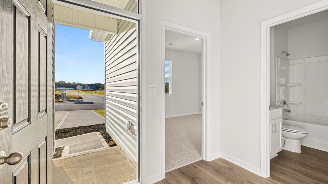 Spacious, unfurnished interior of a new home in Bellemeade Landing, Augusta (Image 12). Spacious, unfurnished interior of a new home in Bellemeade Landing, Augusta (Image 12).