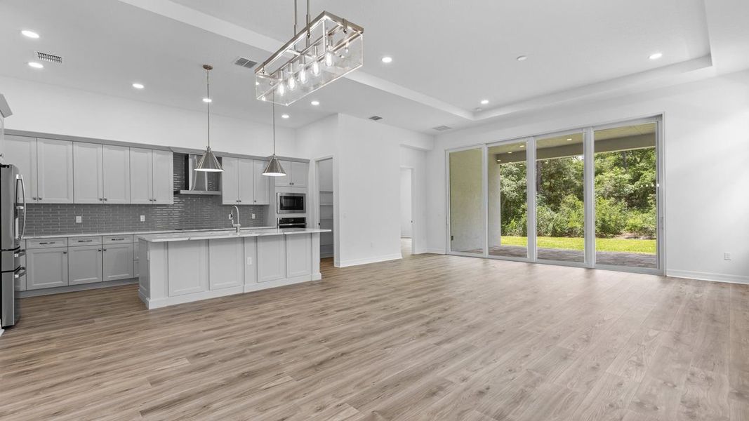 Great Room & Kitchen Great Room & Kitchen