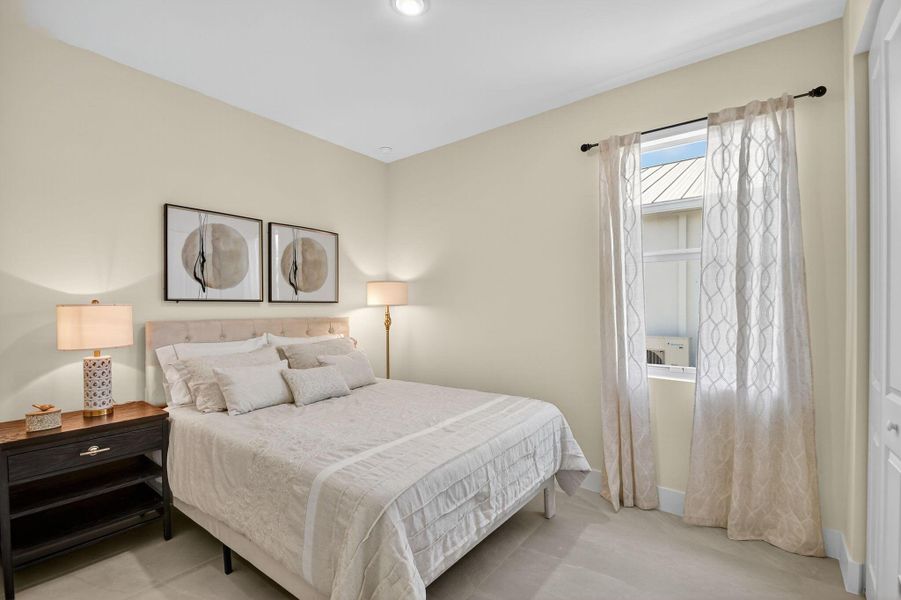 Furnished interior view inside a new home in , Jupiter (Image 53).