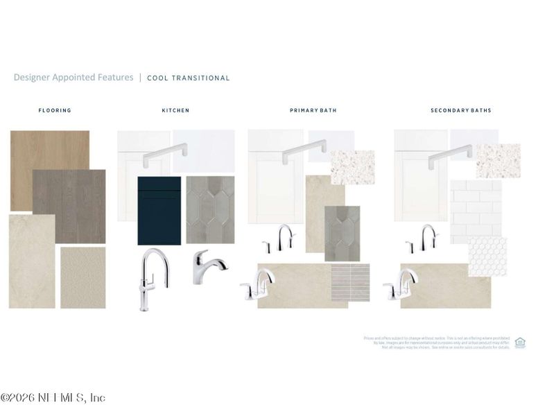 Sample of building materials used in homes in , Ponte Vedra (Image 3).