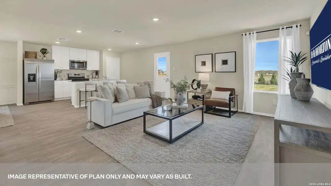 Furnished interior view inside a new home in , Kyle (Image 26).