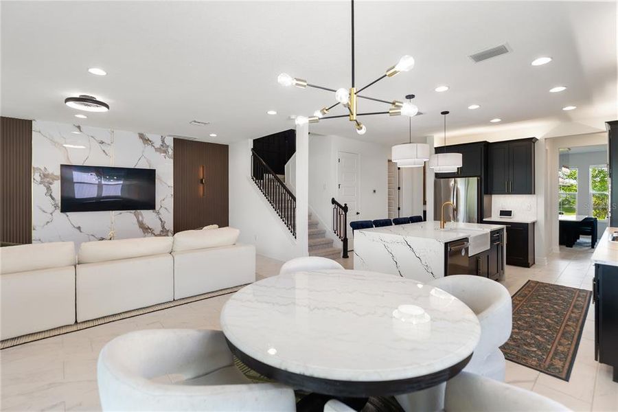 Furnished interior view inside a new home in , Bradenton (Image 18).