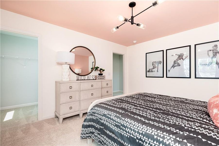 Furnished interior view inside a new home in , Powder Springs (Image 40).