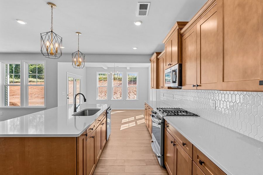 Furnished interior view inside a new home in Fieldstone, Lexington (Image 17).
