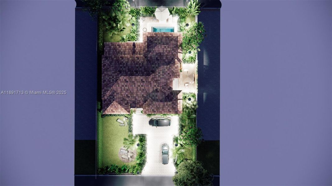 Front exterior of a new home in , Miami Shores, FL, highlighting curb appeal (Image 2). Front exterior of a new home in , Miami Shores, FL, highlighting curb appeal (Image 2).