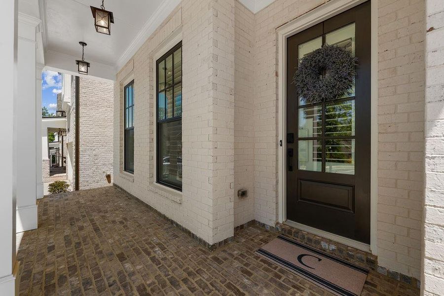 Exterior details and patio area of a home in , Alpharetta (Image 29).