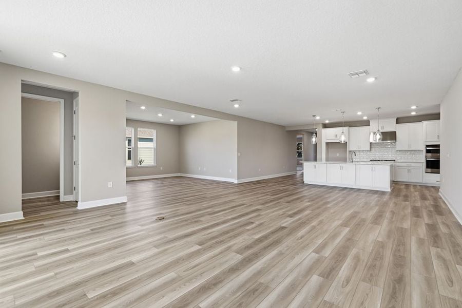 Representative unfurnished interior of a home built from the Sanibel by Taylor Morrison in Headwaters at Lofton Creek, Yulee (Image 19).