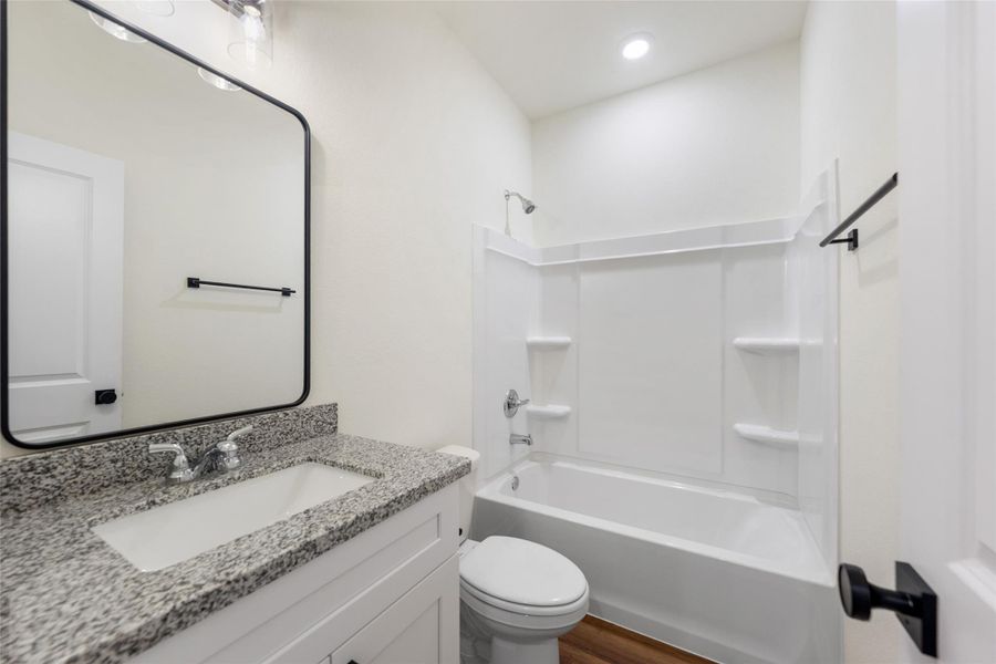 Furnished interior view inside a new home in , Willis (Image 11).