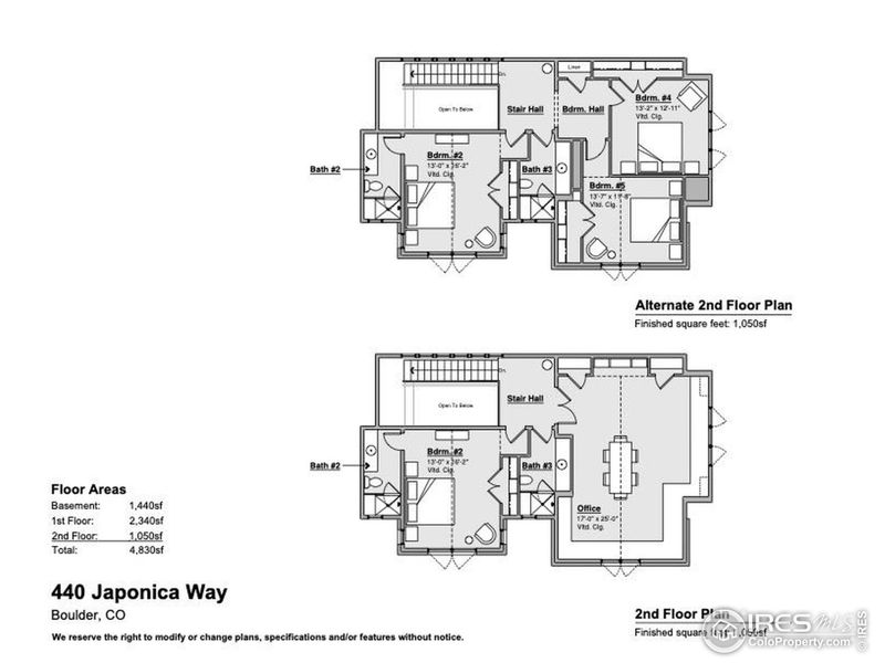 2D floor plan layout of this home in , Boulder, CO (Image 5).