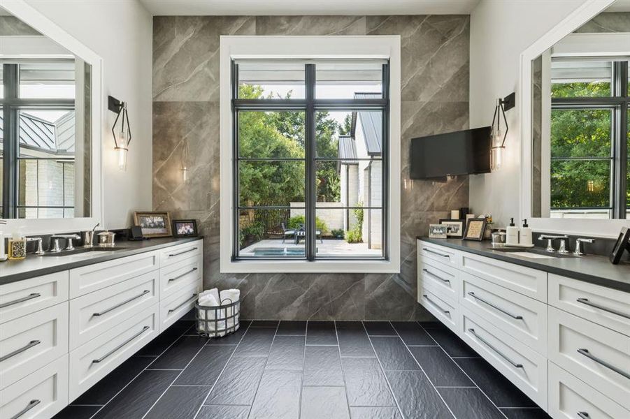 Furnished interior view inside a new home in , Westlake (Image 2). Furnished interior view inside a new home in , Westlake (Image 2).