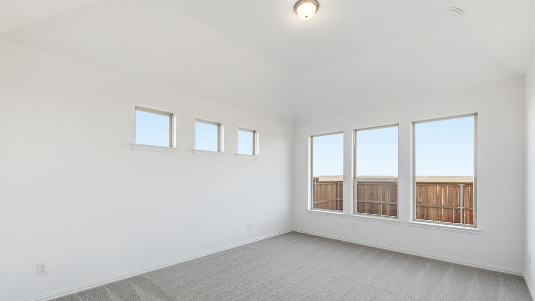 Furnished interior view inside a new home in Green Meadows Premier, Celina (Image 29). Furnished interior view inside a new home in Green Meadows Premier, Celina (Image 29).