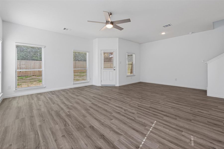 Spacious, unfurnished interior of a new home in Enclave at Willis, Willis (Image 39).