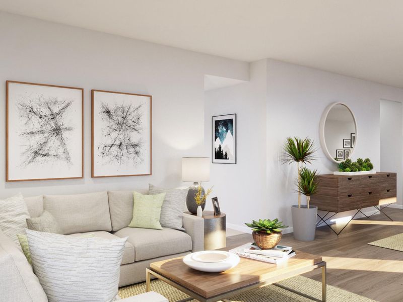 Photos are a representation of the floor plan. Options and interior selections will vary.