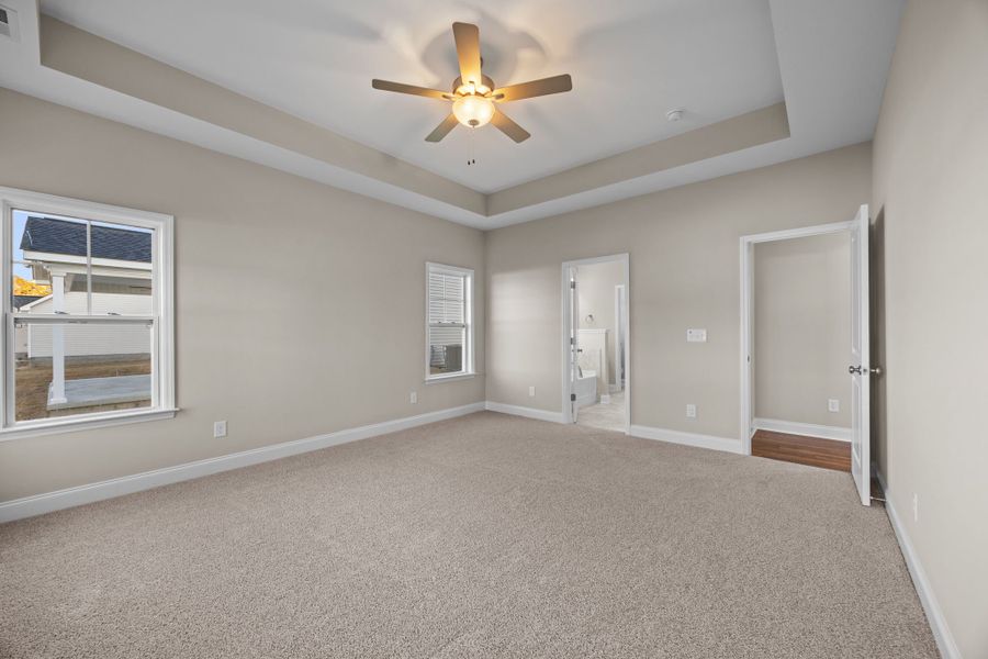 Spacious, unfurnished interior of a new home in Arbor Hills South II, Greenville (Image 34).