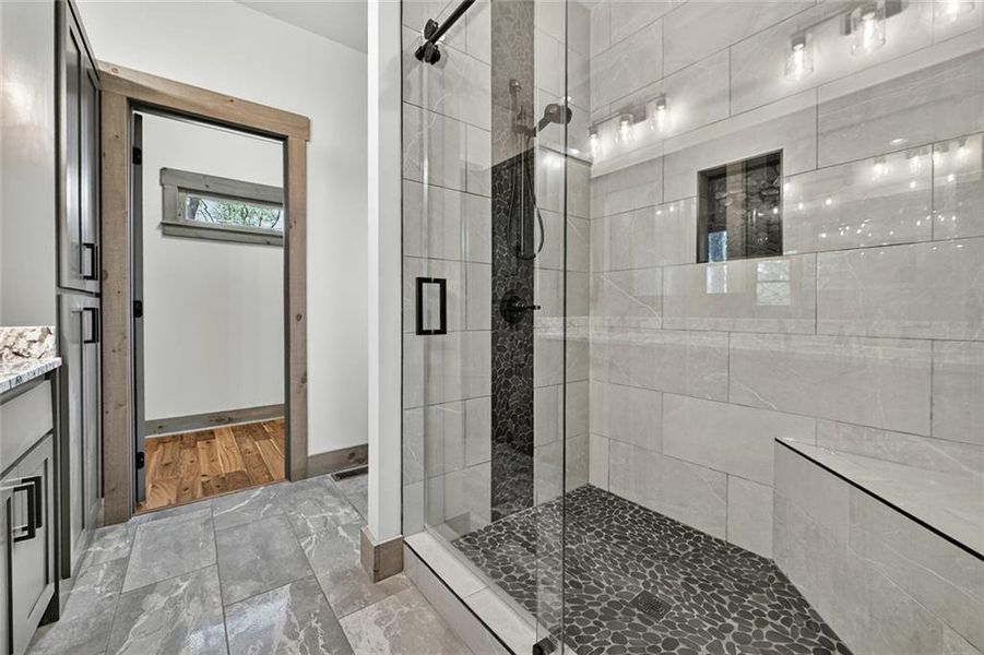 Furnished interior view inside a new home in , Ellijay (Image 7).