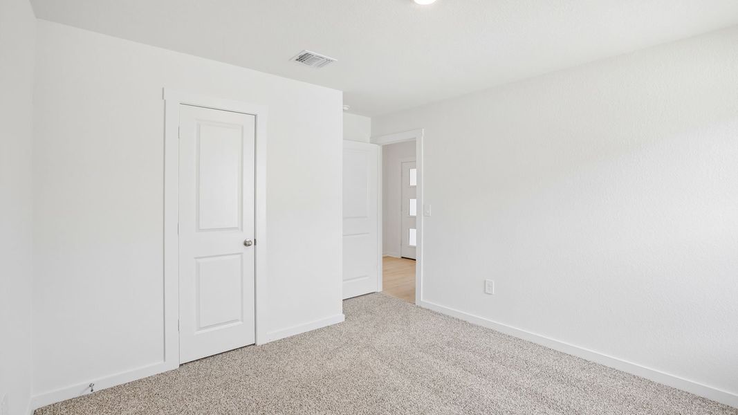 Spacious, unfurnished interior of a new home in Trails at Wildhorse, Austin (Image 32). Spacious, unfurnished interior of a new home in Trails at Wildhorse, Austin (Image 32).