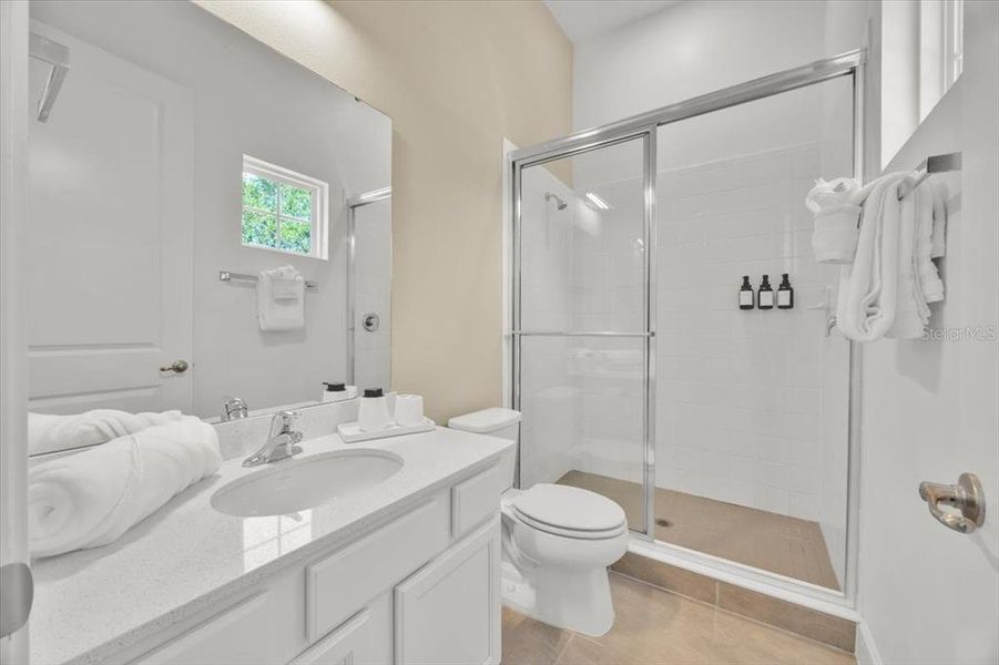 Furnished interior view inside a new home in , Reunion (Image 14).