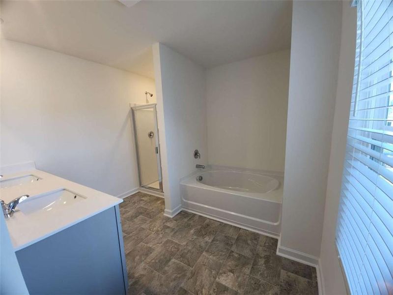 Furnished interior view inside a new home in Locust Grove Station - Cedar Ridge, Locust Grove (Image 4).