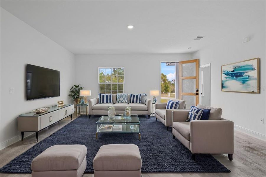 Furnished interior view inside a new home in , Ocala (Image 10).