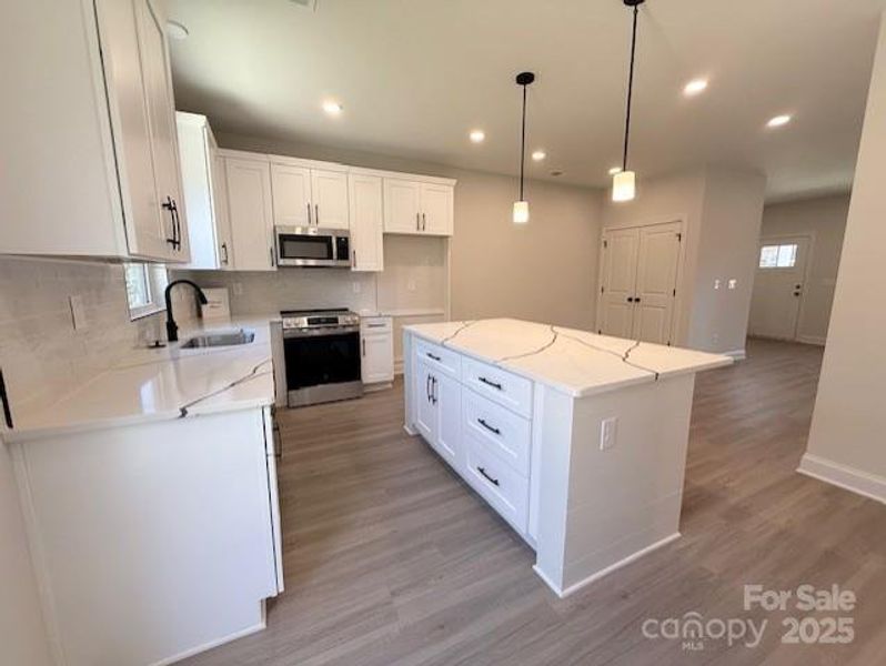Furnished interior view inside a new home in , Gastonia (Image 6).