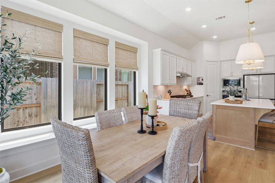 Furnished interior view inside a new home in , Brookshire (Image 44).