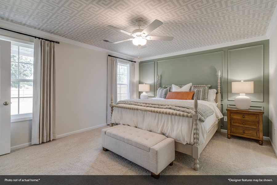 Furnished interior view inside a new home in Dove Hollow, Chesnee (Image 16).