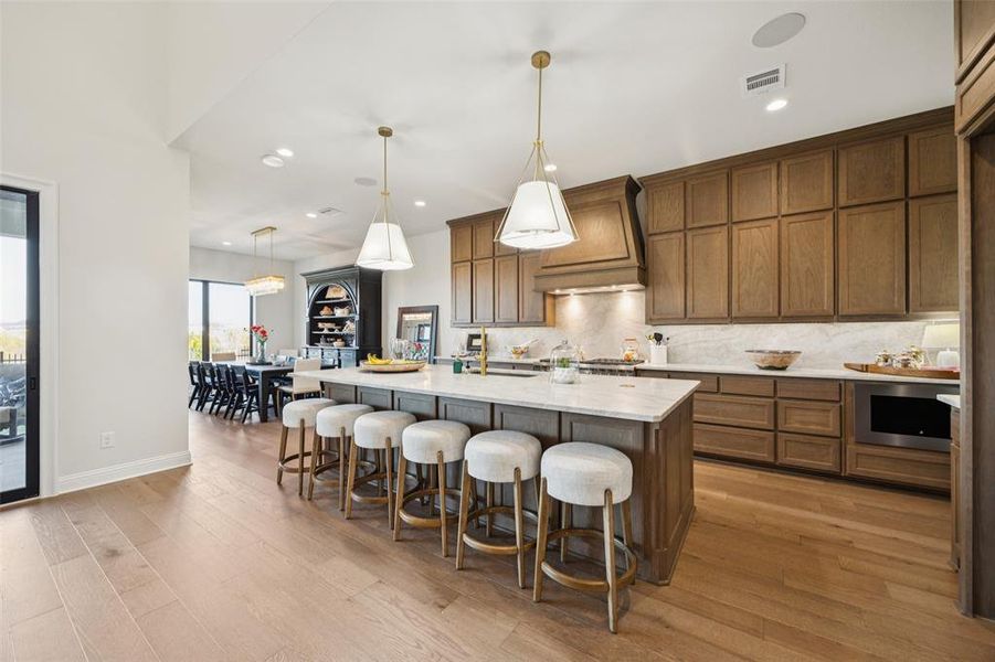 Furnished interior view inside a new home in , Frisco (Image 13).