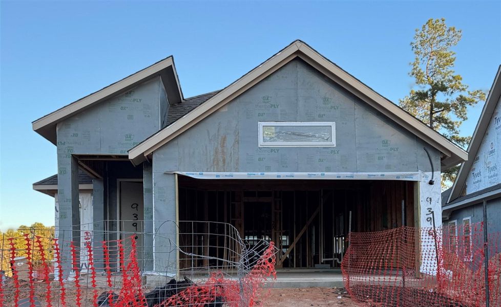 In-progress construction of a new home in Two Step Farm, Montgomery, TX (Image 9).