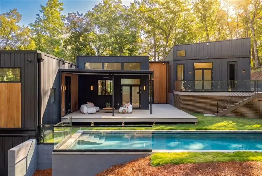 Exterior details and patio area of a home in , Ball Ground (Image 25). Exterior details and patio area of a home in , Ball Ground (Image 25).
