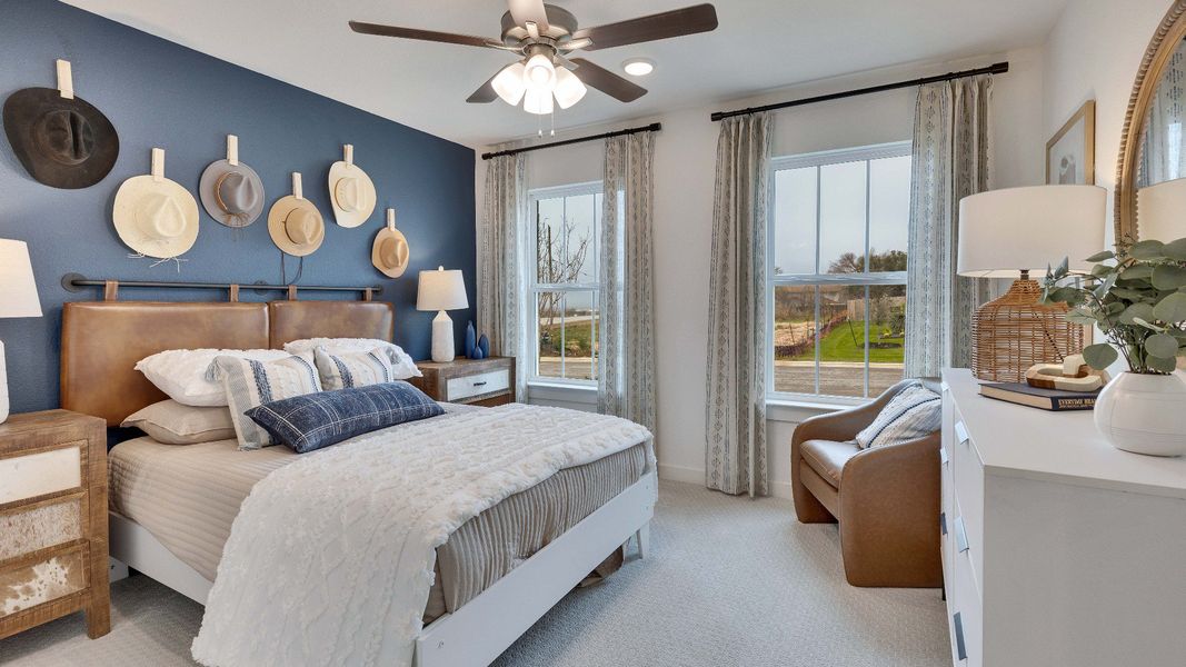 Representative furnished interior of a home built from the Meyerson by DRB Homes in Spring Creek, Taylor (Image 35).