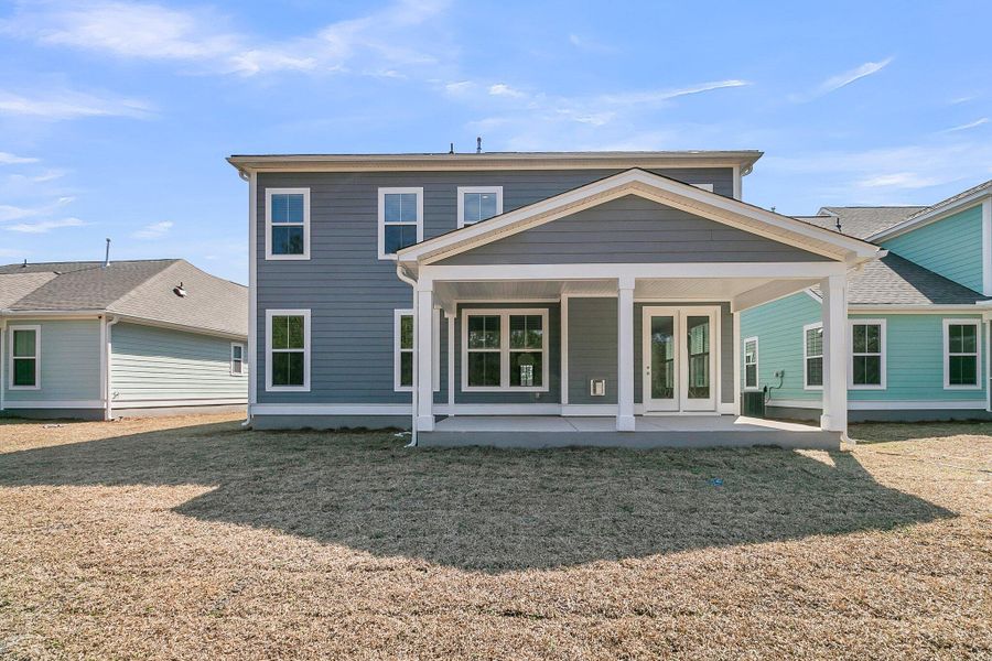 Exterior details and patio area of a home in , Summerville (Image 28). Exterior details and patio area of a home in , Summerville (Image 28).