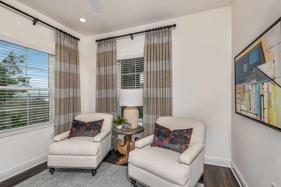 Furnished interior view inside a new home in Windward, Lakewood Ranch (Image 6).