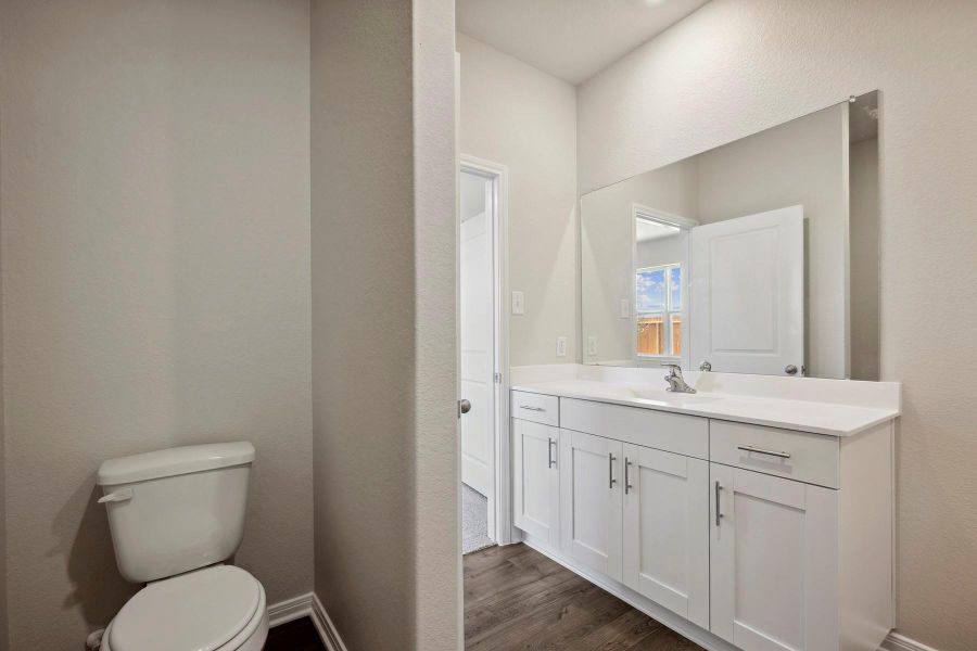 Furnished interior view inside a new home in Pinewood Trails, Cleveland (Image 5).