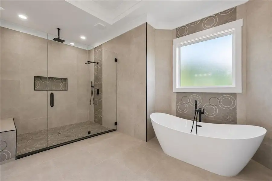 Furnished interior view inside a new home in , Buford (Image 19).