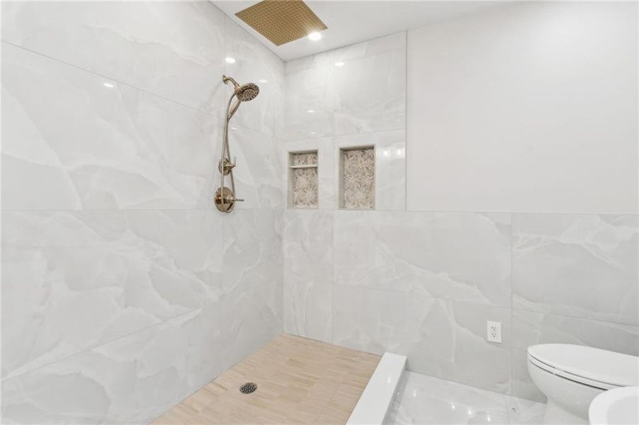 Close-up of interior finishes inside a home in , Pine Lake (Image 20).