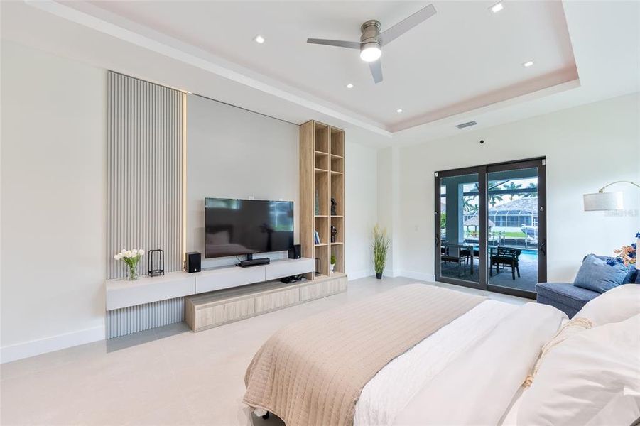 Furnished interior view inside a new home in , Cape Coral (Image 28).