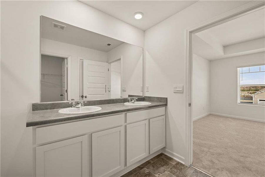 Furnished interior view inside a new home in Twin Lakes, Hoschton (Image 9).