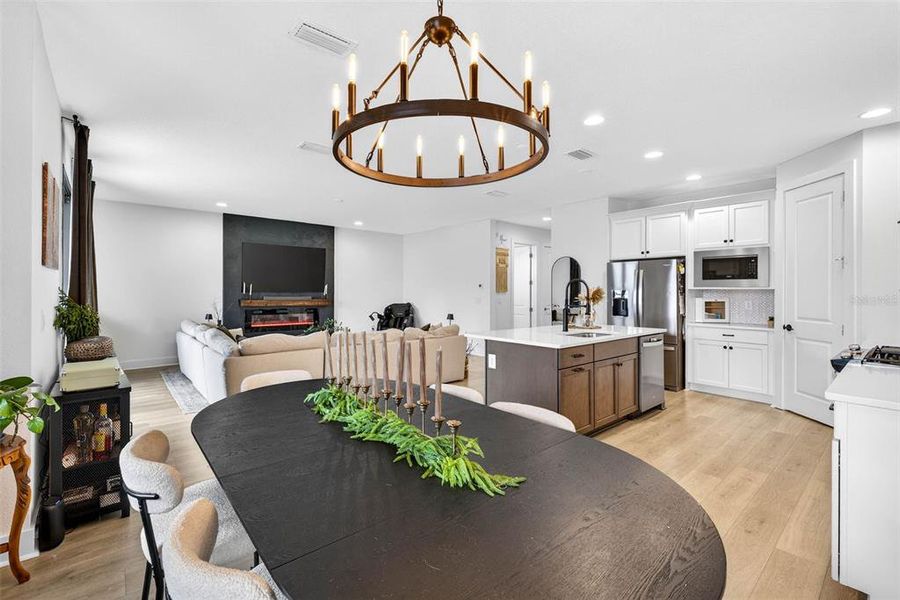 Furnished interior view inside a new home in Clearfield Crossings, Tampa (Image 16).