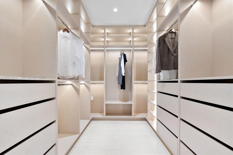 Furnished interior view inside a new home in , Miami (Image 6).