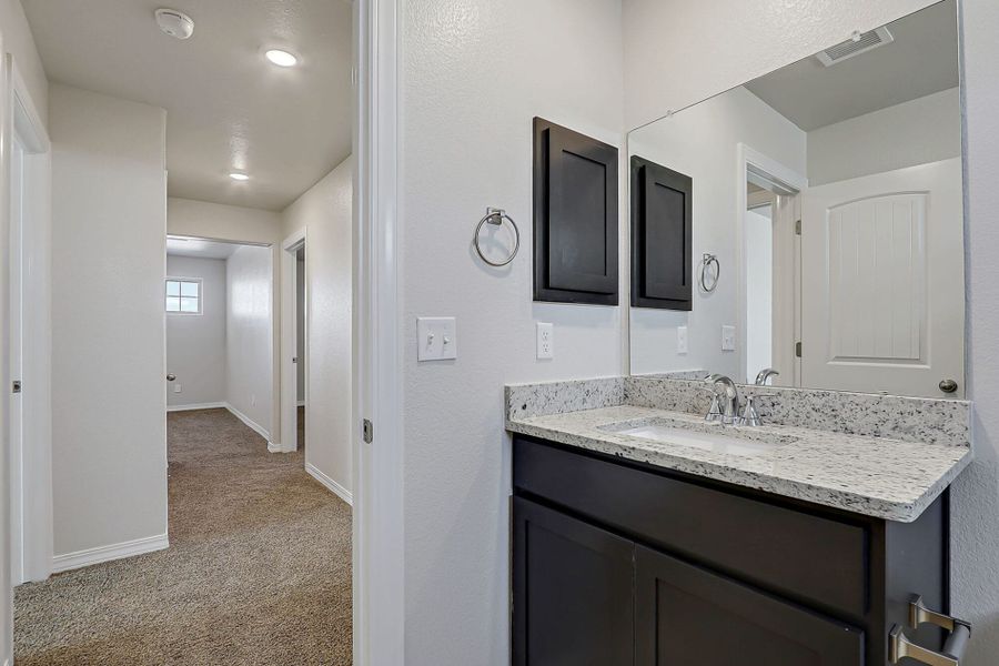 Representative furnished interior of a home built from the Sinatra by View Homes in Desert Springs | Enchanted Series, El Paso (Image 25).