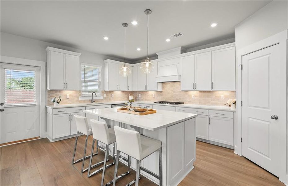 Furnished interior view inside a new home in Creekside at Skelton, Jefferson (Image 14).