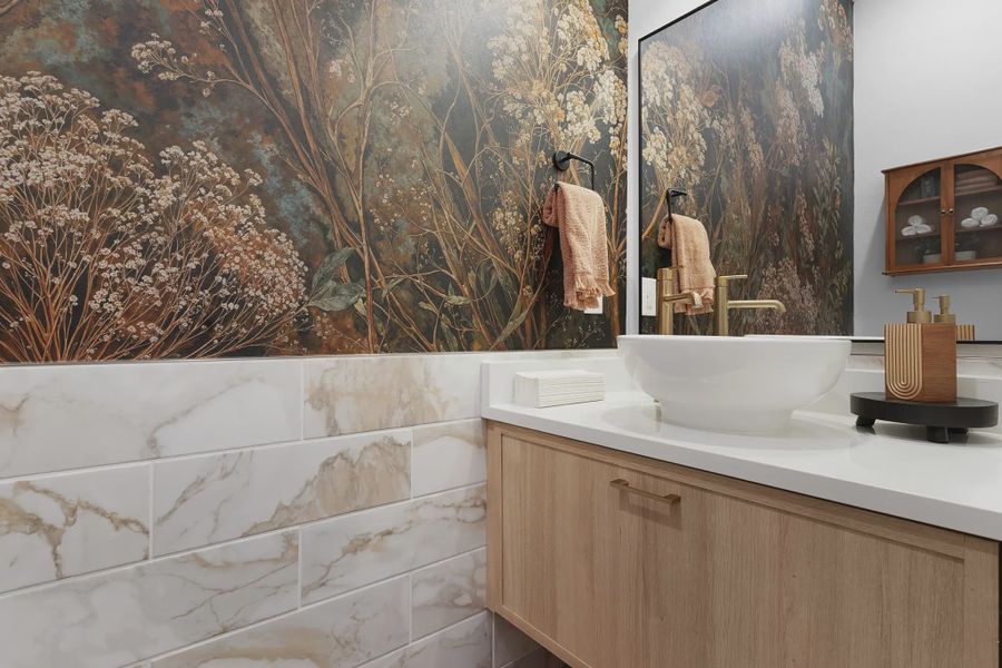 Representative interior finishes for a home built from the Silas by Chesmar Homes in Berry Creek Highlands, Georgetown (Image 19). Representative interior finishes for a home built from the Silas by Chesmar Homes in Berry Creek Highlands, Georgetown (Image 19).