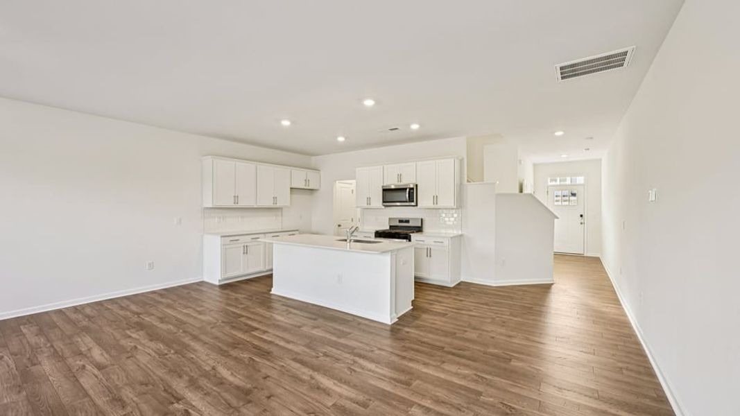 Furnished interior view inside a new home in Chapel Townes, Raleigh (Image 8).