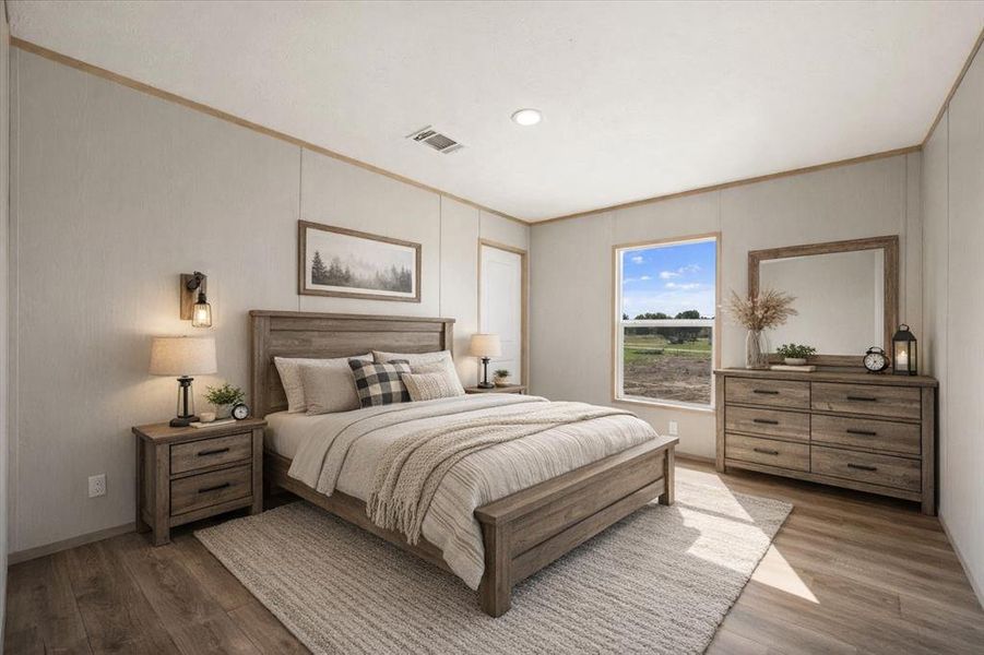 Furnished interior view inside a new home in , Corsicana (Image 7). Furnished interior view inside a new home in , Corsicana (Image 7).