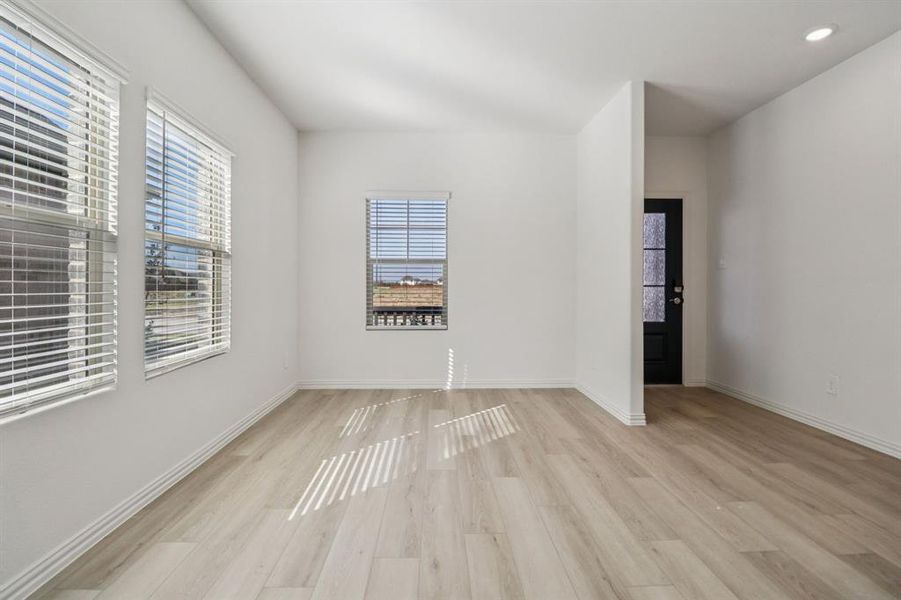 Spacious, unfurnished interior of a new home in Lakehaven - Premier Series, Farmersville (Image 33). Spacious, unfurnished interior of a new home in Lakehaven - Premier Series, Farmersville (Image 33).