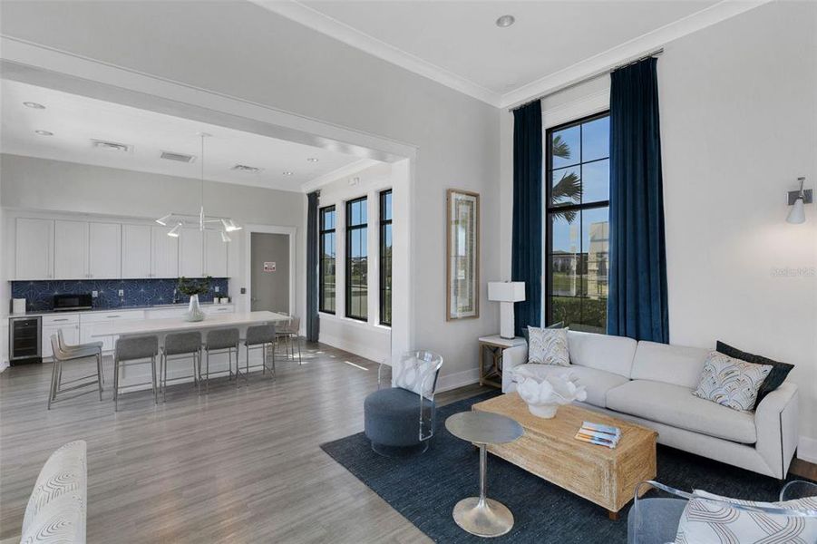 Furnished interior view inside a new home in , Bradenton (Image 53).