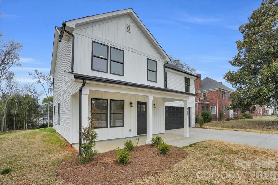 Front exterior of a new home in , Lancaster, SC, highlighting curb appeal (Image 21). Front exterior of a new home in , Lancaster, SC, highlighting curb appeal (Image 21).