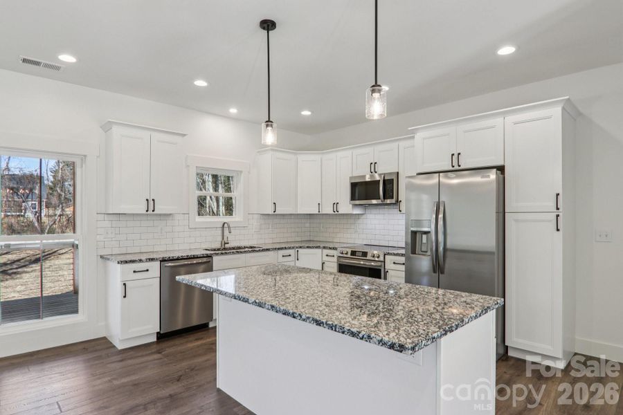 Furnished interior view inside a new home in , Hendersonville (Image 4).